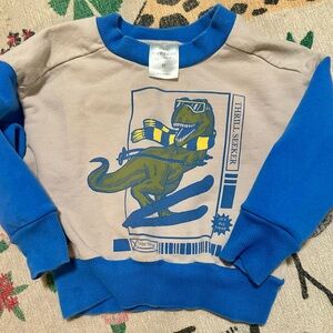 Tiny Tribe Toddler Sweatshirt Trex
